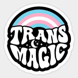 Trans Magic Sticker